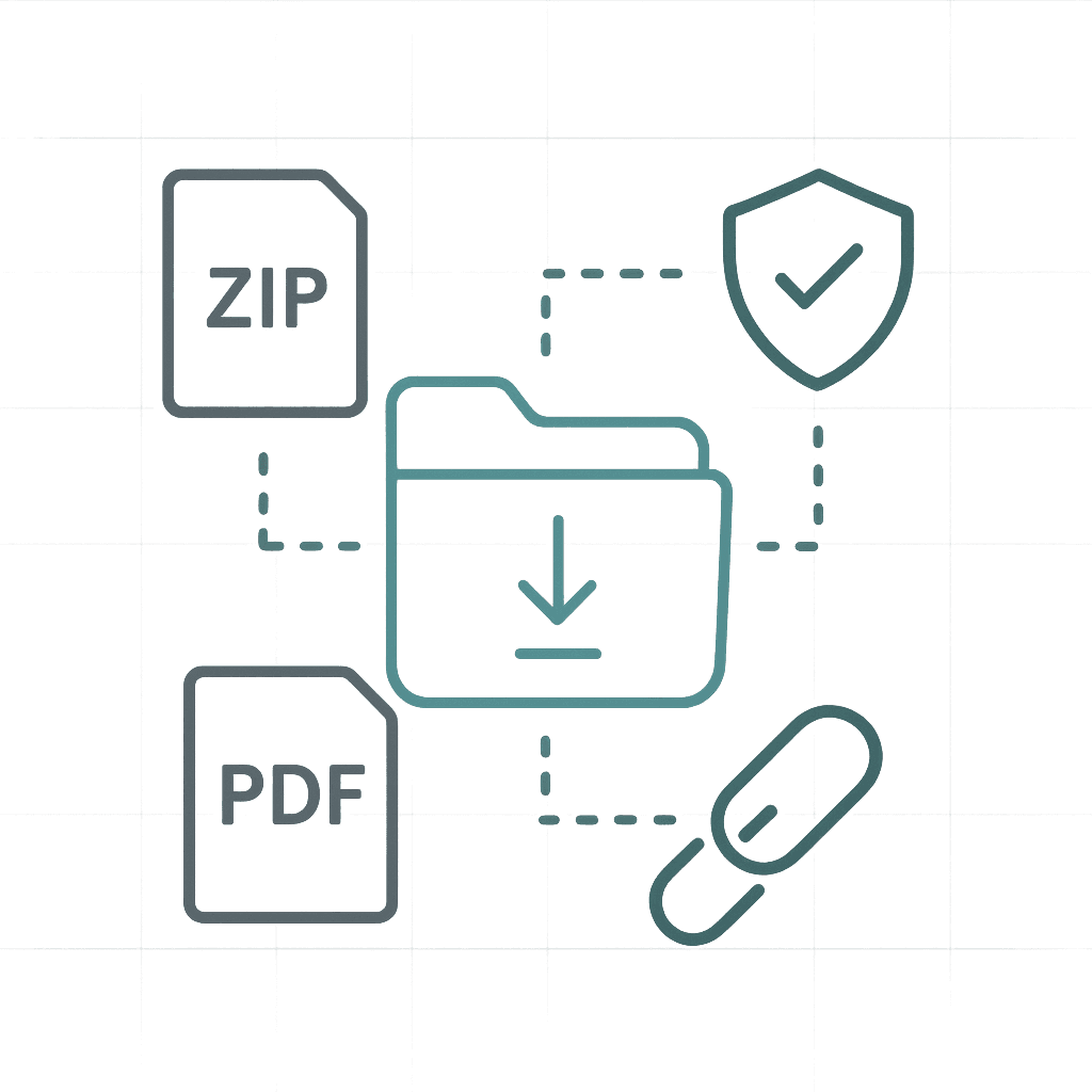 One-click export of auditor-ready package (ZIP/PDF).